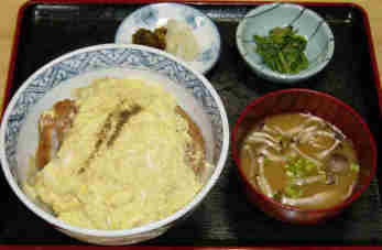 pork cutlet donburi \1000